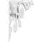 Ekena Millwork Whitman Architectural Grade PVC Corbel, 1 7/8"W X 6 1/2"D X 11"H CORP01X06X11WH - alternate 2